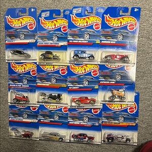 Hot Wheels Die-Cast Car Collection - Multicolor
